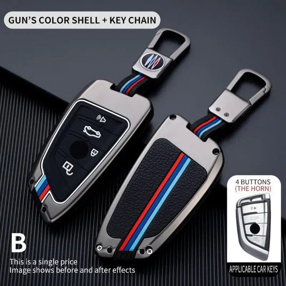 Car Key Case Cover Key Bag For Bmw G20 F20 G30 X5 X4 X3 X1 G05 X6 Accessories Car-Styling Holder Shell Keychain Protection