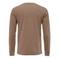 thumbnail image 5 of JGNGSHN Long Sleeve Shirts for Men Solid Color V-Neck T Shirt Slim Stretch Basic Tees, 5 of 7