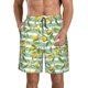 thumbnail image 1 of Fotbe Lemon Trajes de Baño Estampados para Hombre, Shorts de Verano de Secado Rápido, Ropa de Playa, Bañadores-XX-Large, 1 of 6