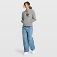 thumbnail image 3 of Women's Fanatics Heather Gray Chicago Bears Eligible Receiver Legacy Pullover Hoodie, 3 of 5