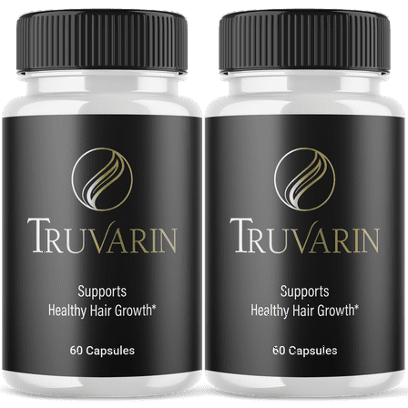 Truvarin Advanced Formula Healthy Hair Support Supplement 120 Capsules