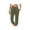 Military green, variant on Womens Seven-Sevenths Pants Capris With Pockets Loose Fit Casual Capri Pants Dressy Lightweight Ladies Baggy Cargo Pants For Hiking Summer Drawstring Cargo Pants Yellow S