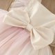 thumbnail image 2 of Gibobby Ropa Para Bebe Infant Girls Fly manga Bowknot Tie Dye tul espalda descubierta recién nacido monos(Blanco, 12-18 Meses), 2 of 5