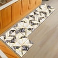 thumbnail image 1 of Juego de alfombras de cocina elegantes, espuma ergonómica y cómoda que reduce la fatiga, material de PVC que garantiza durabilidad, respaldo antideslizante para mayor seguridad, superficie, 1 of 5