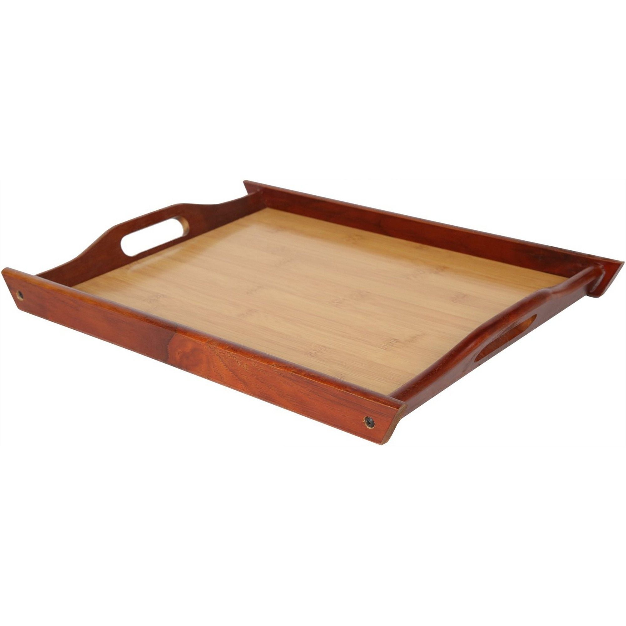 Coffee Table Tray Wooden Serving Trays For Ottomans Rustic Tray For Ottoman Large Ottoman Tray With Handles Ottoman Trays Home Decor Farmhouse Tray 20x14 Wooden Trays For Coffee Table Dining Entertaining