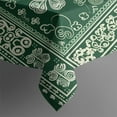 thumbnail image 6 of Rectangle Tablecloth Saint Patrick Boho Table Cloth, Waterproof Fabric Stain-Resistant Soft Table Covers for Dining Room Parties Holiday Dinner, Wipeable Tabletop Cover Kitchen Decorative 60x120 Inch, 6 of 6