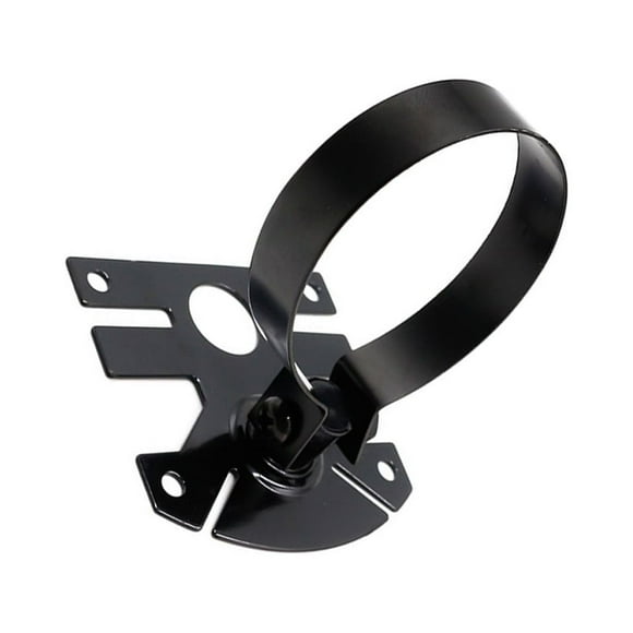 Sidaley Soporte de montaje de calibre duradero de fácil instalación para vaina de medidor de calibre de coche, orificio único ajustable Kits de molduras para tableros de automóviles