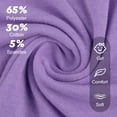 thumbnail image 4 of Cooraby 5 Pack Girls' Cotton Long Sleeve T-Shirts, Soft Crew Neck Tees for Toddler & Little Girls, Everyday Basic Tops, 4 of 10