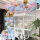 thumbnail image 2 of 124 Pcs Blue Pink Gold Balloons Garland Arch Kit With Balloon Accessories For Birthday Baby Shower Gender Reveal Party Supplies, 2 of 5