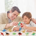 thumbnail image 4 of Juego de gomas de borrar para lápices Clayees, 72 piezas, rompecabezas 3D con forma de dinosaurio, 4 of 7