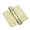 Gold, variant on Onward 3-1/2 in. x 3-1/2 in. Brass Self Closing Full Mortise Spring Hinge