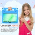 thumbnail image 5 of AVAWO Kids Case for Samsung Galaxy Tab A11+ Plus/A9+ Plus 11-inch 2026/2023, with Built-in Screen Protector, Light Weight Shock Proof Handle Stand Kids Friendly Cover,Blue, 5 of 10