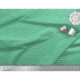 thumbnail image 2 of Soimoi Green Cotton Cambric Fabric Chain Geometric Print Fabric by Yard 42 Inch Wide, 2 of 3