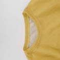thumbnail image 6 of Sexlip Womens Crop Top Blouse Long Sleeve Sheer Design Soft Fabric Slim Silhouette for Casual Occasions Gold M, 6 of 6