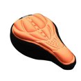thumbnail image 2 of Pad Bike 3D Sillle Asiento Tuber Bike Bike Bike Beatable Soft Comfort Almohadilla Acolchada Naranja, 2 of 7