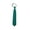 Teal Green, variant on Solid Red Men's 20" Zipper Tie