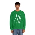 thumbnail image 5 of Effete Feline Claw Marks Scratch Unisex Heavy Blend™ Crewneck Sweatshirt, 5 of 11