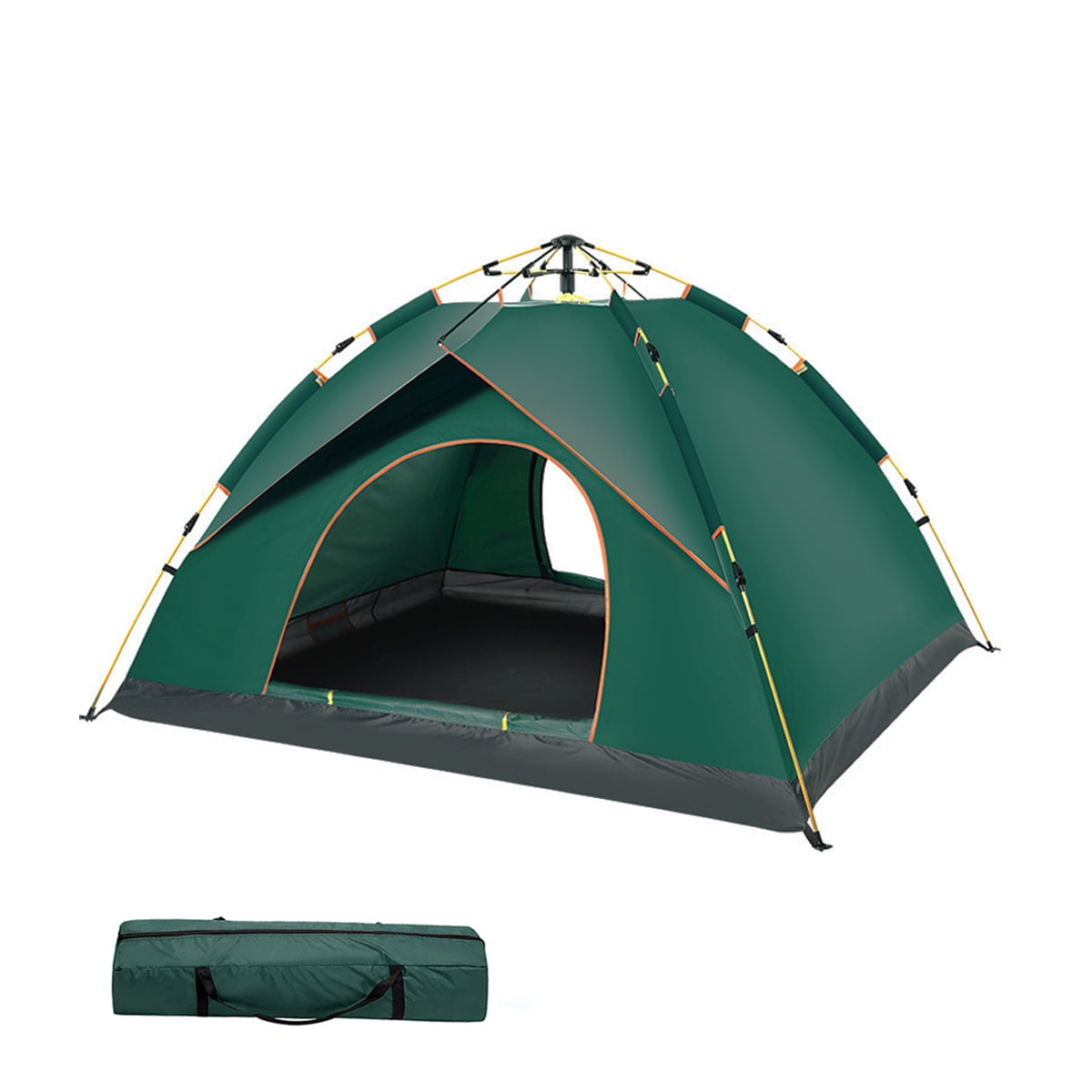 Instant Automatic pop up Camping Tent, 3-4 Persons Lightweight Tent, UV  Protection, Perfect for Beach, Outdoor, Traveling, Hiking, Camping,  Hunting,