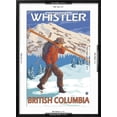 thumbnail image 5 of Art.com Skier Carrying Snow Skis, Whistler, BC Canada Art Print by Lantern Press, Black Frame Wall Art, 21" x 29", 5 of 5