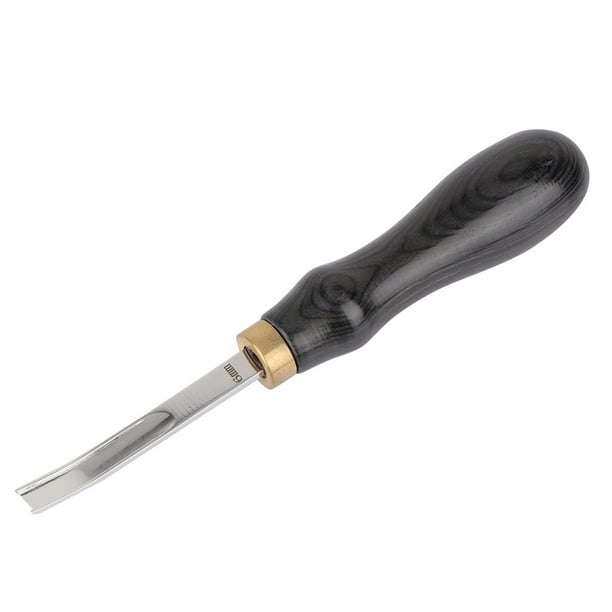 LetCart Herramienta De Borde De Cuero, Herramienta Biseladora De Bordes De Artesanía De Cuero, Herramientas Artesanales De Corte De Bordes De Cuero para Fabricación De Artesanía De Cuero DIY(6mm)