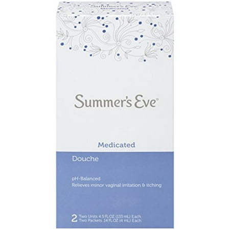 4 Pack - Summer's Eve Douche Medicated 2 Each