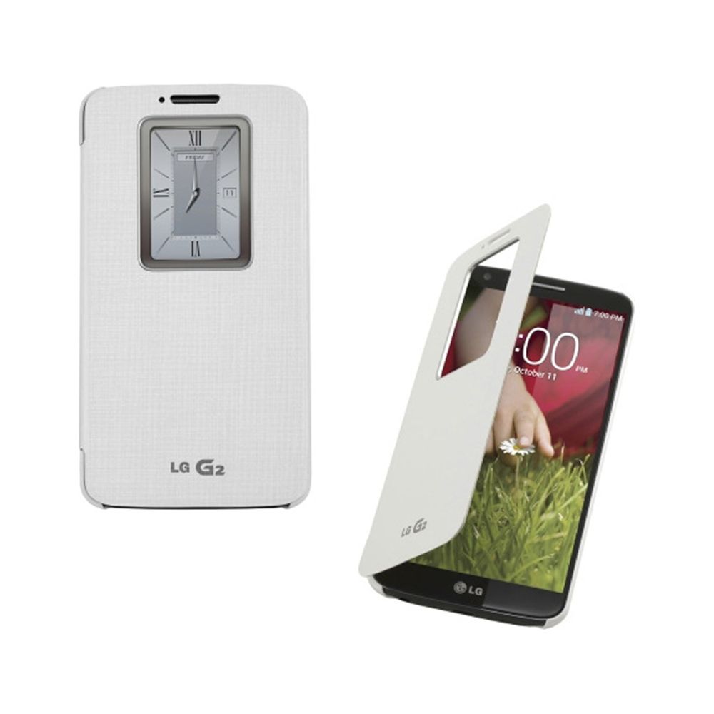 LG QuickWindow Folio Case for LG G2 Sprint/Virgin Mobile/AT&T - White - image 2 of 2
