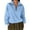Sky Blue, variant on JYnXIANTI Half Zip Pullover Women Lightweight Loose Fit Long Sleeve Lapel Tops Casual Sweatshirt Fall Winter Outfits Clothes