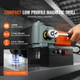 thumbnail image 3 of Perceuse Magnétique 1300W Profil Bas Perceuse Mag Légère Portable Machine de Perçage Mag avec Dispositif de Refroidissement, Facile à Utiliser, 3 of 7