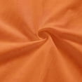 thumbnail image 5 of Women's Summer Short Sleeve V Neck Button Down T-Shirt Tops Blouses Crewneck Loose Fit Solid Color Casual Daily Wear Work Office Vacation Outfits Fashion Essential | Sopatenor,Orange XL, 5 of 8
