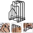 thumbnail image 3 of Cutting Board Rack Holder Chopping Board Organizer, Stand Holder Pot Pan Lid Organizer Rack for Dish Drain Kitchen Countertop Cookie Sheet Storage, 3 of 5