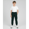 thumbnail image 4 of Real Essentials 3 Pack: Boys' Cotton Fleece Jogger Sweatpants - Active Athletic Youth Pants for Teens with Pockets, 4 of 6
