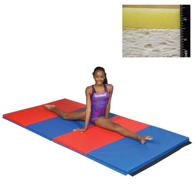 Details about   Gymnastics Mat PU 4x6 Thick Folding Panel Gym Home Fitness Exercise MUlticolor 