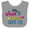 Heather and White, variant on Inktastic My Aunt and Uncle Love Me with Hearts Boys or Girls Baby Bib