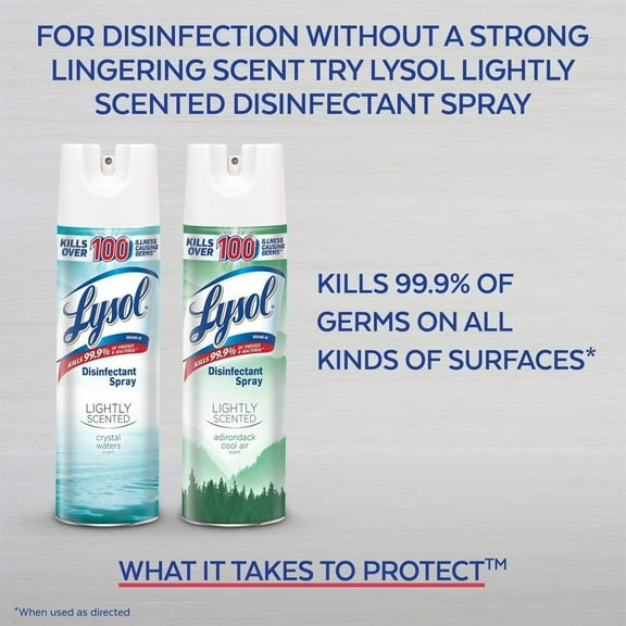 Lysol Disinfectant Spray, Lemon Breeze, 12.5oz