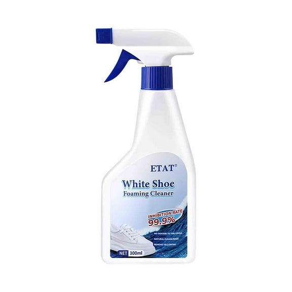 Anckoeil Little White Shoe Cleaner Dry Cleaning Shoe Brushing Shoe Washing and Sports Shoe Cleaning To Dirt 300Ml
