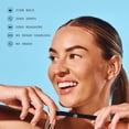 thumbnail image 3 of Gimme Beauty Seamless Hair Ties for Medium Hair, Ponytail Holder, Black, 12 Count, 3 of 5