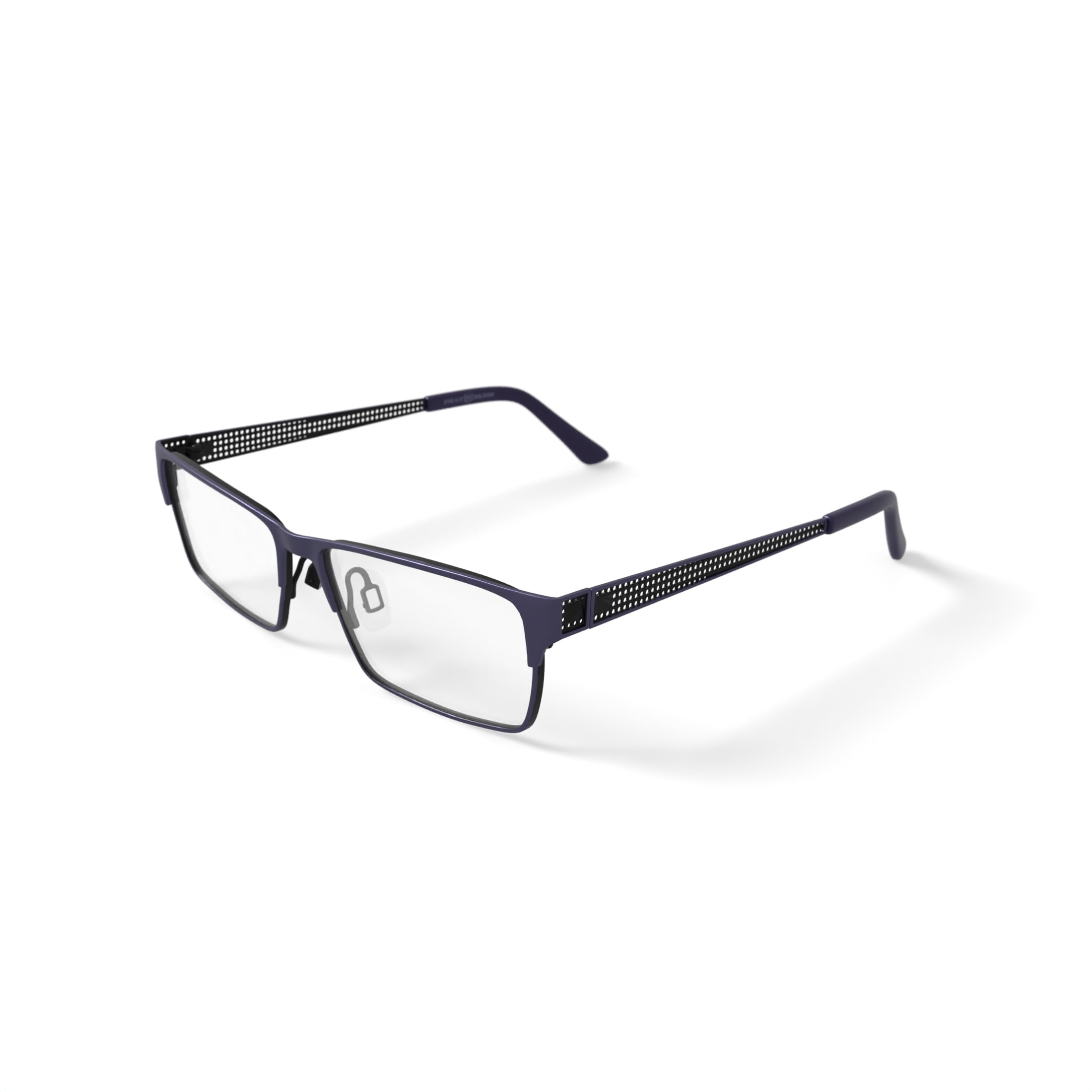 Phat Farm Men's HV705 Square Prescription Eyeglasses with