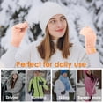 thumbnail image 7 of REDESS Winter Gloves for Men and Women Touch Screen Knit Warm Black Gloves for Cold Weather, 7 of 7