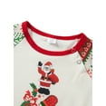 thumbnail image 6 of DuAnyozu Christmas Matching Pajamas for Family Sets 2023 Elk Santa Christmas Tree Print Cute Funny Xmas Sleepwear Pjs Sets, 6 of 7