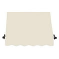 thumbnail image 2 of Awntech 4.375 ft Charleston Fixed Awning Acrylic Fabric, Linen, 2 of 2