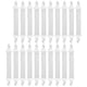 thumbnail image 5 of ColoMX Correa de la bola de cama de 20 piezas correas de láminas ajustadas correas de la cama de la cama clips clips, 5 of 7