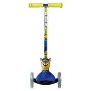 Paw Patrol Chase Ride-N-Glide Buddies 3D Toddler 3-Wheel Kick Scooter for Boys and Girls Ages 3 and Up, Blue