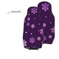 thumbnail image 6 of Fotbe Purple Snow Flakes Pattern Automotive Seat Covers for Cars Trucks and SUVs – Car Seat Covers for Front Seats,Protective Seat Covers,Vehicle Seat Covers, Set of 2, 6 of 9