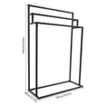 thumbnail image 2 of TFCFL 3 Tiers Belt Hanger Freestanding Tie/Belt/Bags Storage Organizer Display Stand with 39 Hooks, 2 of 15