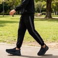 thumbnail image 7 of Men Women Slip On Running Shoes Unisex Adult Lightweight Breathable Flying Woven Mesh Walking Sneakers Non Slip Cushioned Casual Trainers for Daily Wear Outdoor Workout, 7 of 7