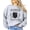 Gray Sweatshirt, variant on Abandoned Fishing Wives Social Club Sweatshirt for Women Funny Fisherman's Wife Pullover Gray Sweatshirt Adult Medium