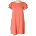 thumbnail image 3 of Ashirexll Womens Summer Dresses, Casual Dresses for Women, Fashion Casual Summer Short Sleeve Solid Color Pocket Midi Dress, 3 of 4