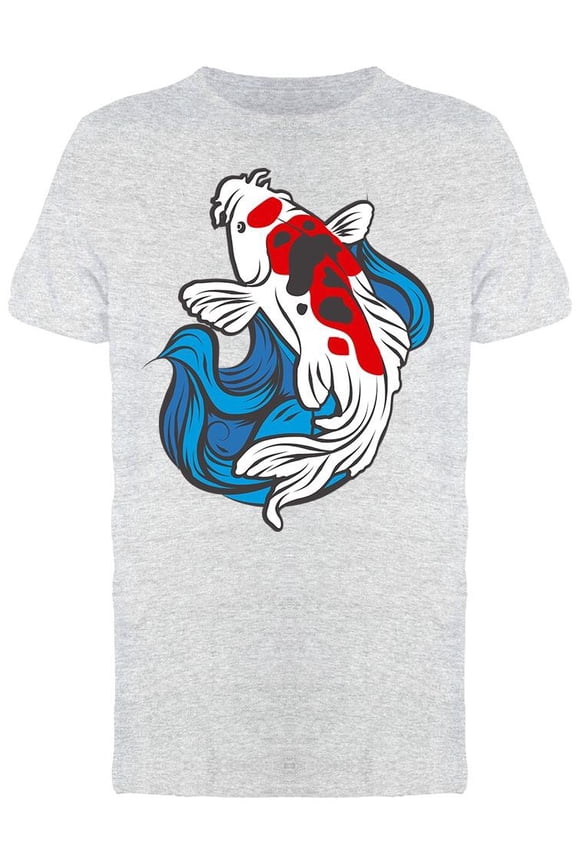 Koi Fish Logo Tee Men's -Image by Shutterstock