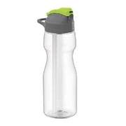 Water Bottle with Straw, Bottle with Leakproof Lid, Enough Capacity for Fitness, Lightweight and Durable Bottle with Straw, Comfortable carry handle Bottle, BPA Free, 24.75 oz.