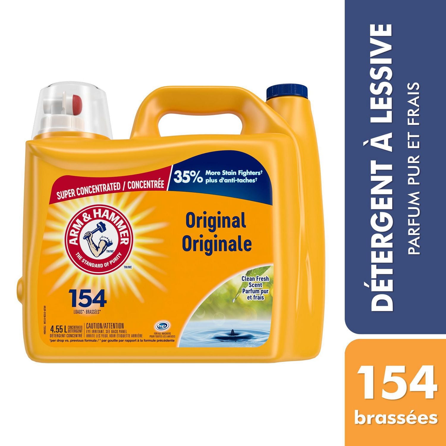 Arm & Hammer parfum Propreté et fraîcheur Lessive Liquide